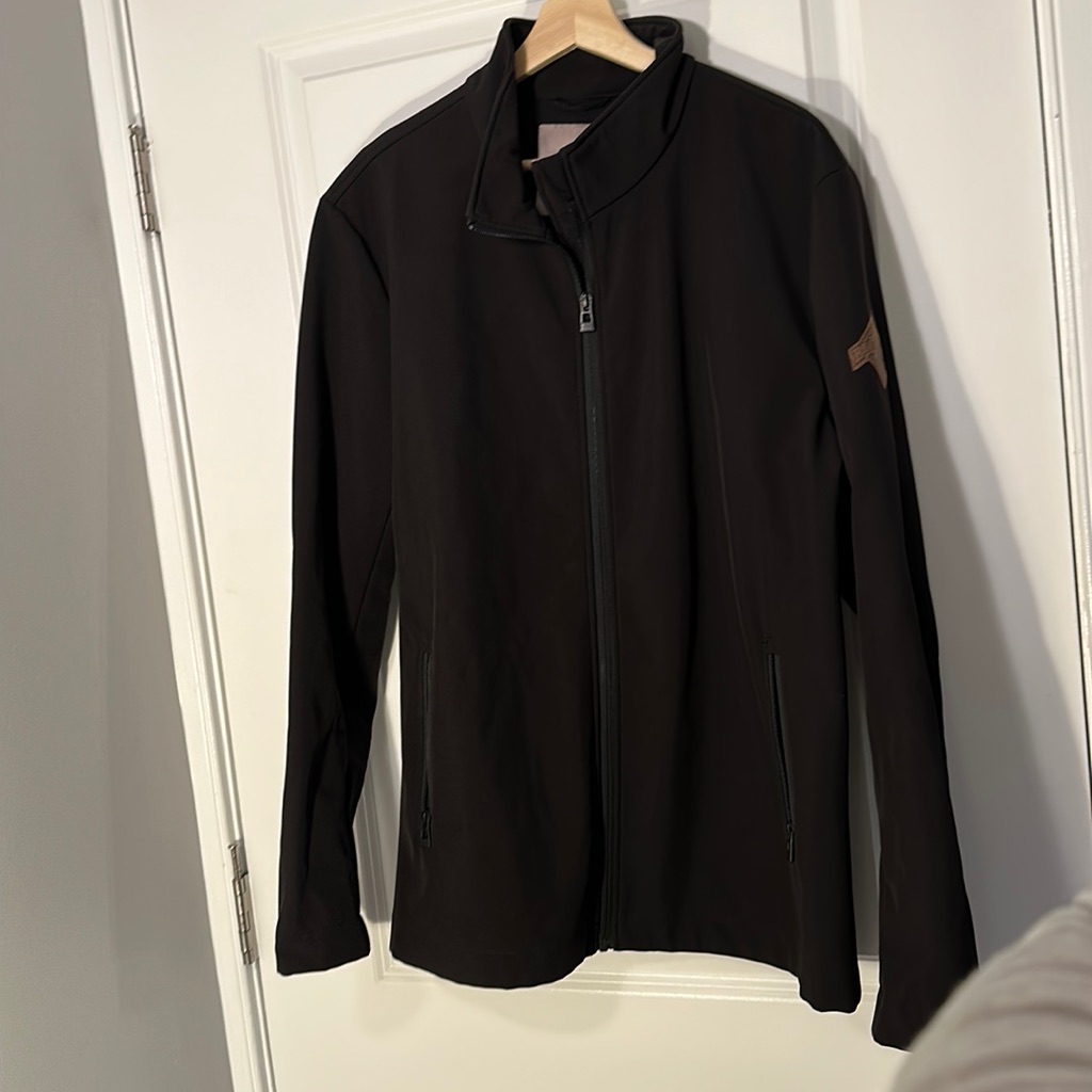 Black Soft-Shell Jacket
